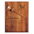 Gavel on a Plaque